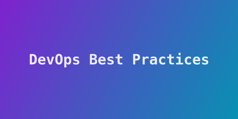 DevOps Best Practices for 2024